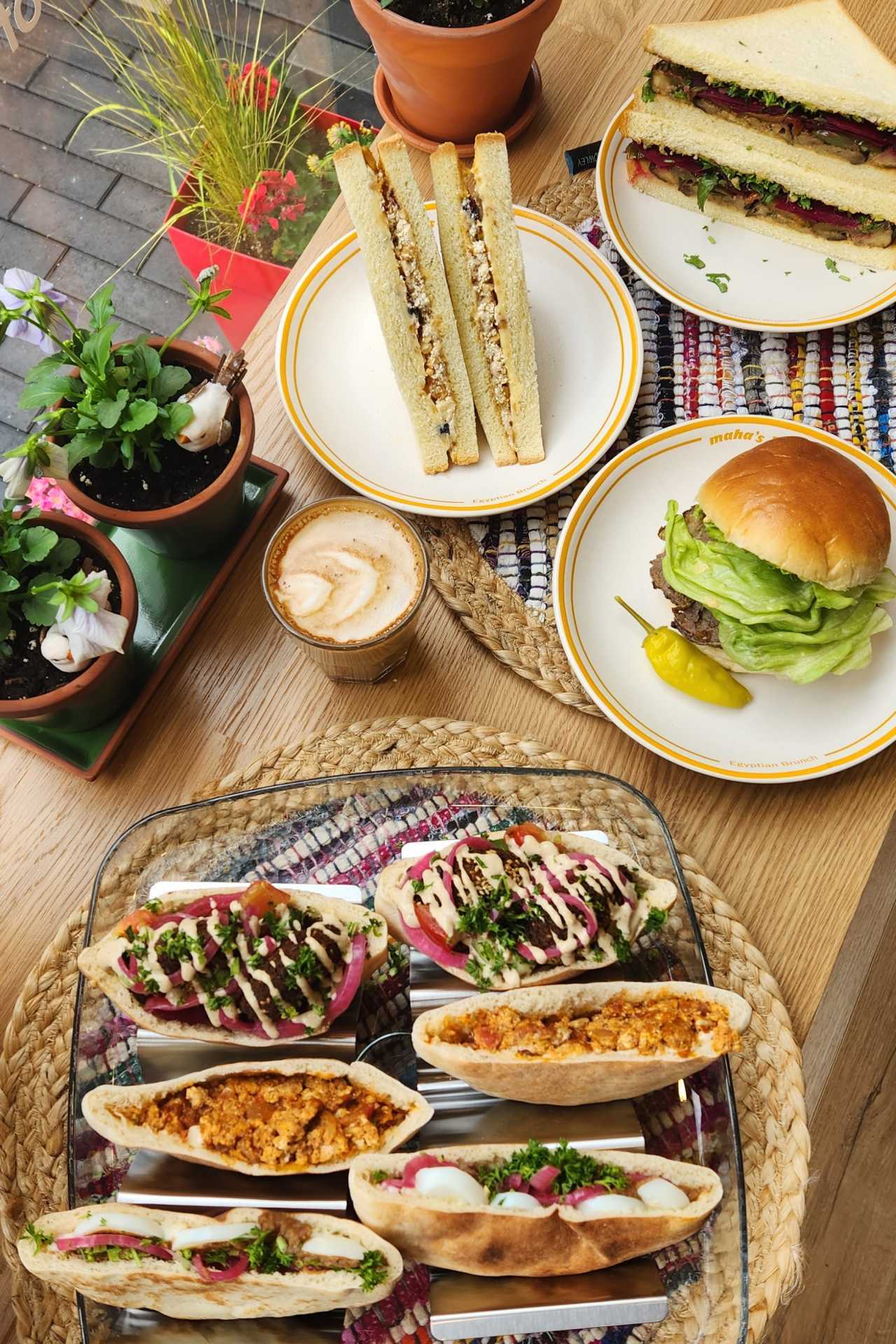 The best cafes in Toronto | An assortment of sandwiches at Maha's Cafe