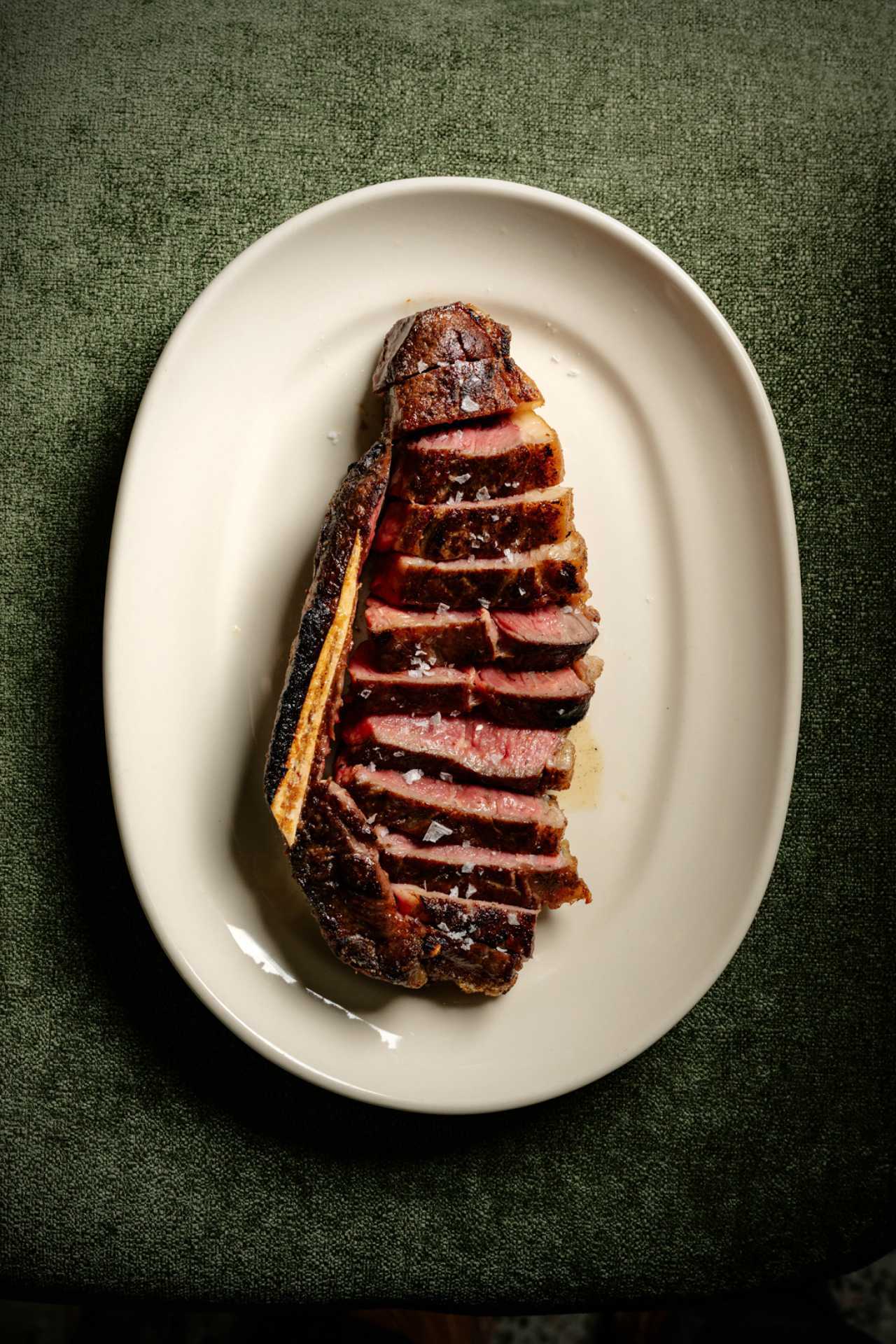 Linnys' | One of the many Ontario-sourced, sustainable steaks at Linny's Toronto
