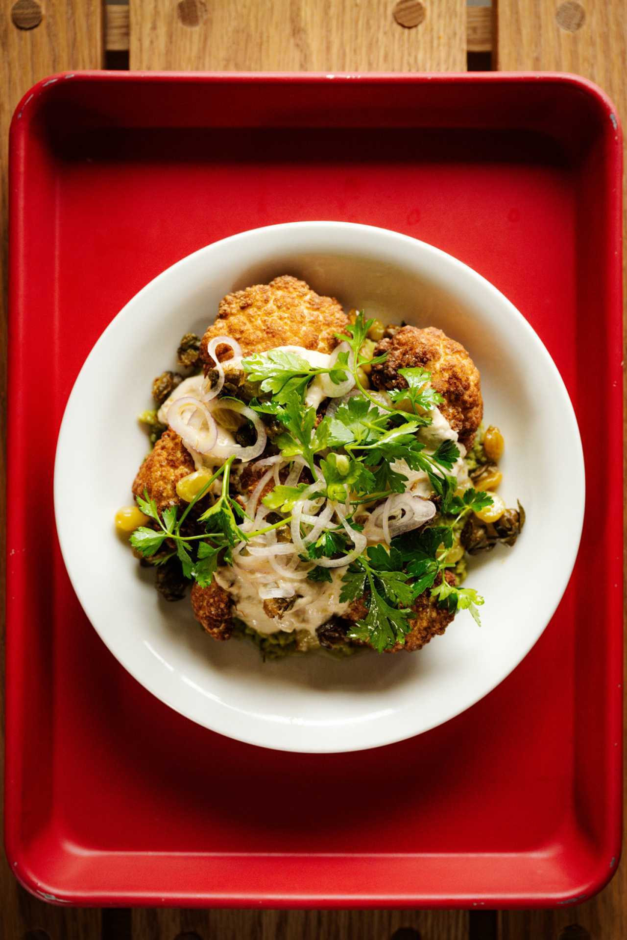 Fat Rabbit: A dish on a tray at Fat Rabbit in St. Catherines