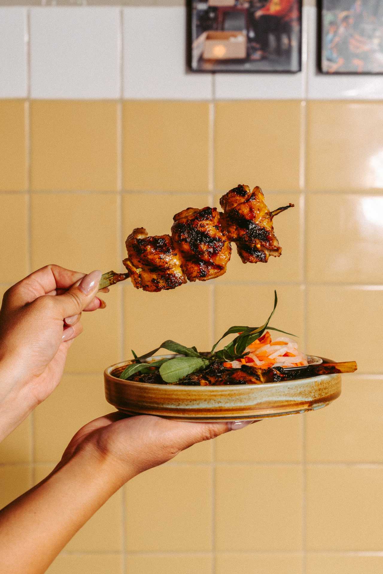 Best new Toronto restaurants | THỊT BA CHỈ NƯỚNG - PORK SKEWERS at The Lunch Lady