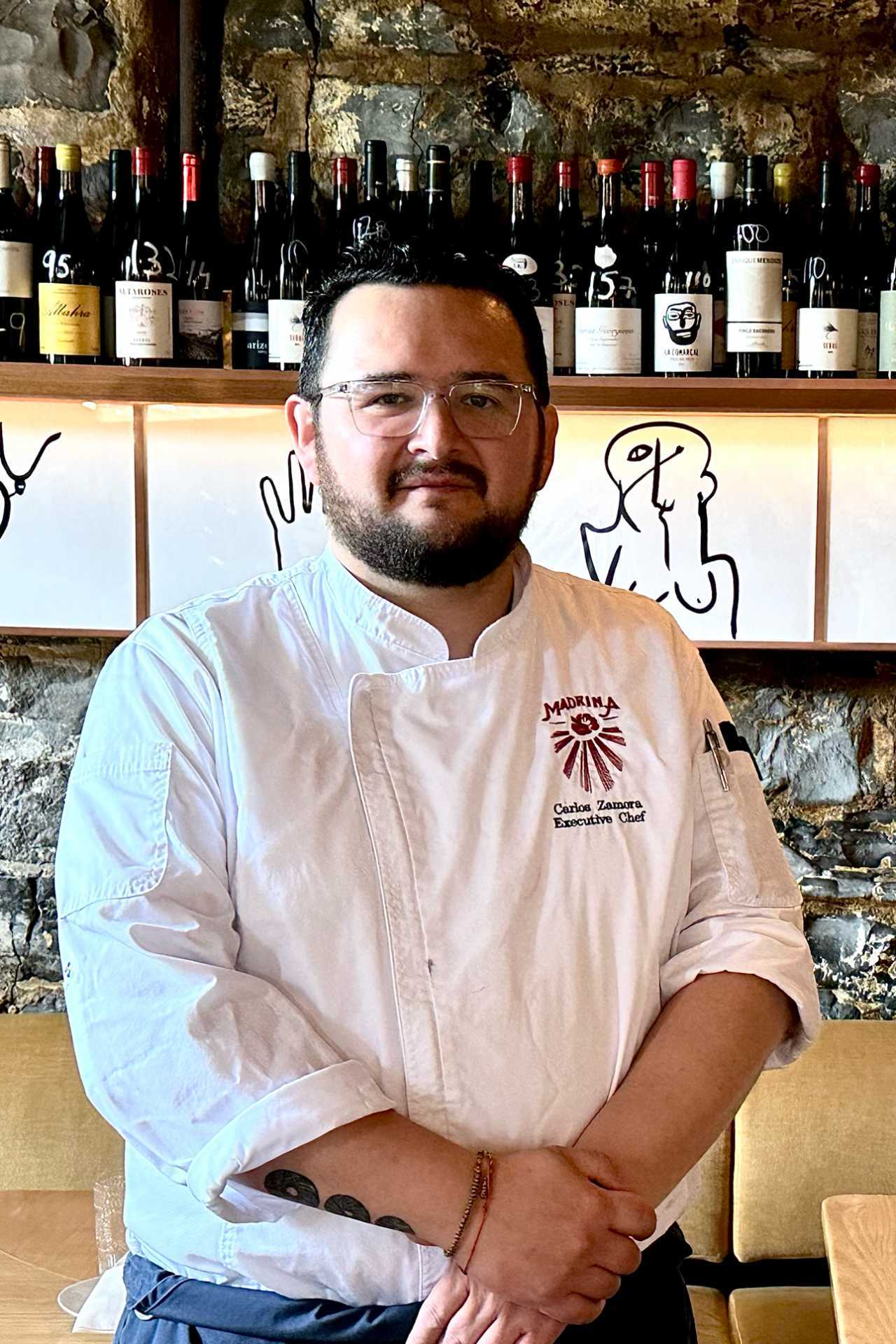 Michelin chefs | Executive chef Carlos Zamora at Madrina Bar y Tapas Michelin chefs | Executive chef Carlos Zamora at Madrina Bar y Tapas