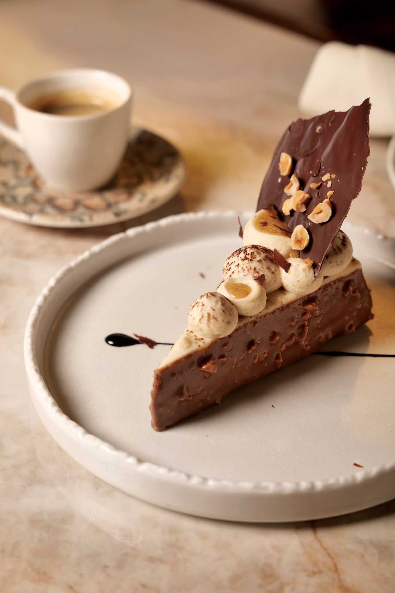 Christmas bars | Ferrero Rocher Cheesecake at The White Garden at Queens Harbour