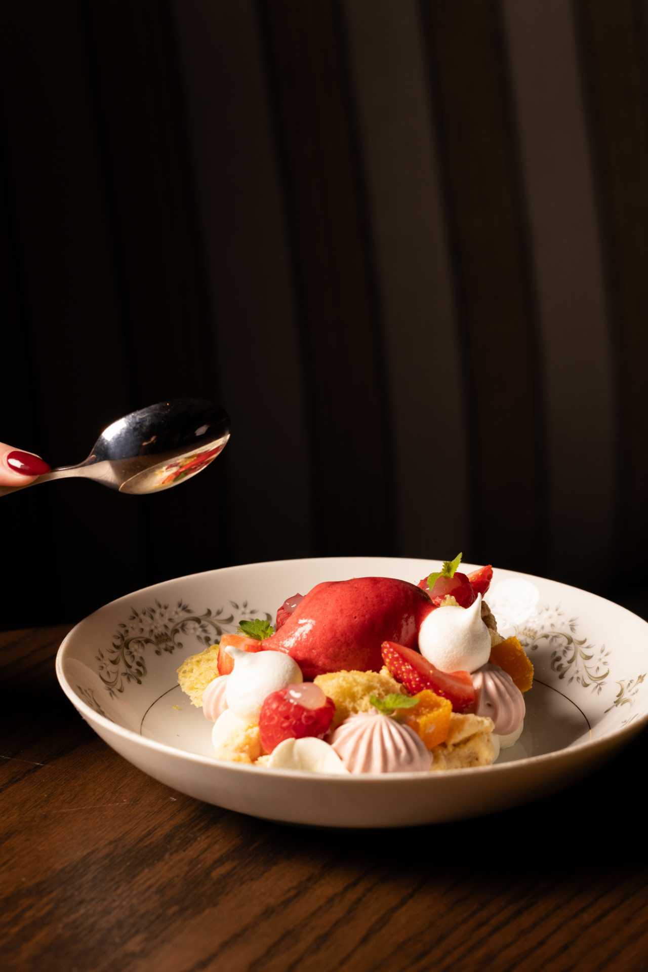 Punch Toronto | The Eton Mess dessert at Punch