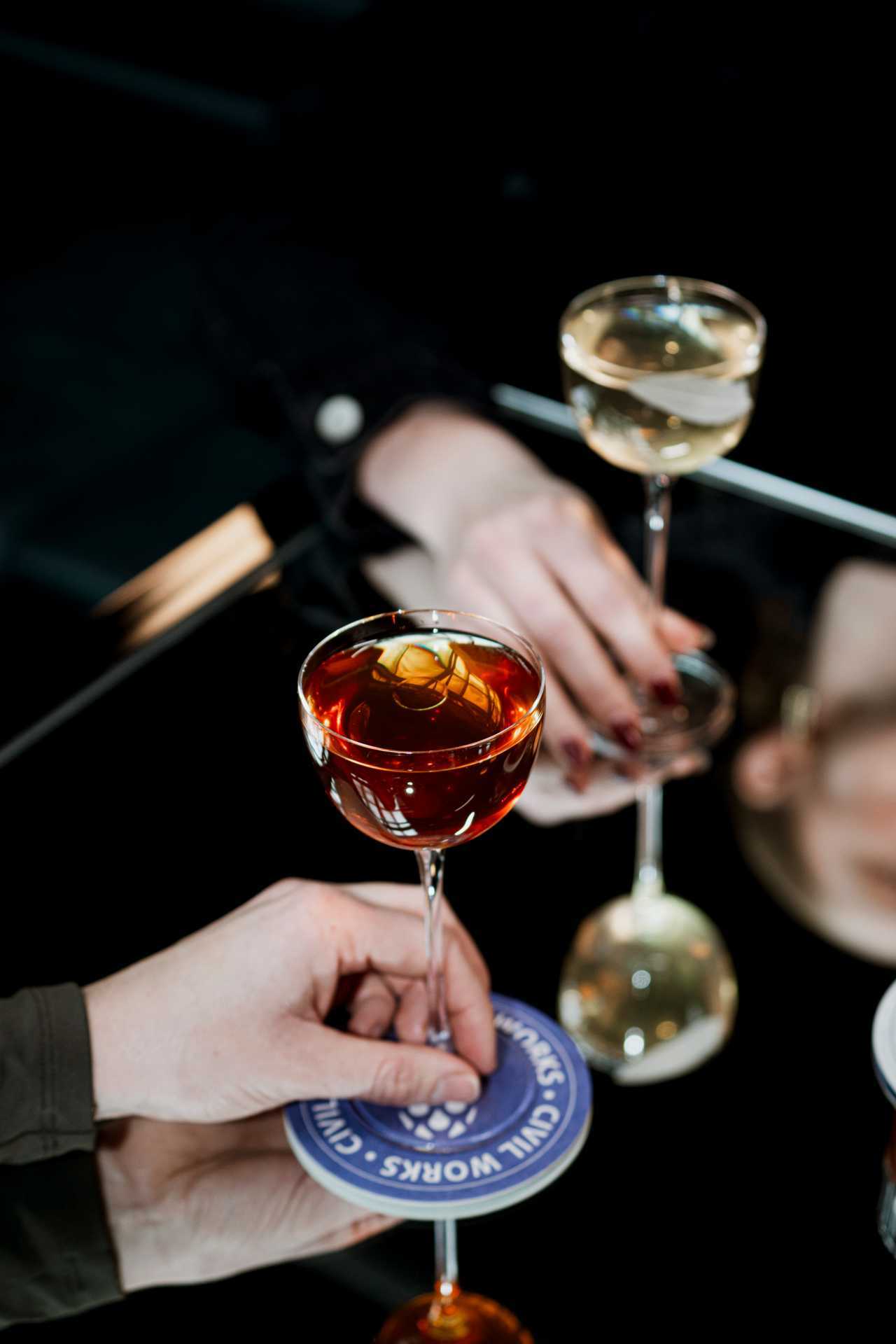 The best bars in Toronto | A pair of cocktails at Civil Works