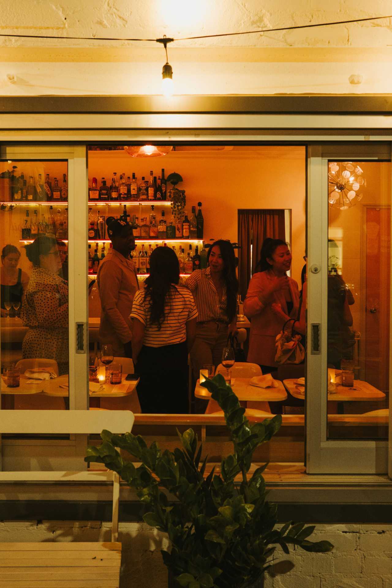 The best bars in Toronto | A view from outside looking in at Simpl Things