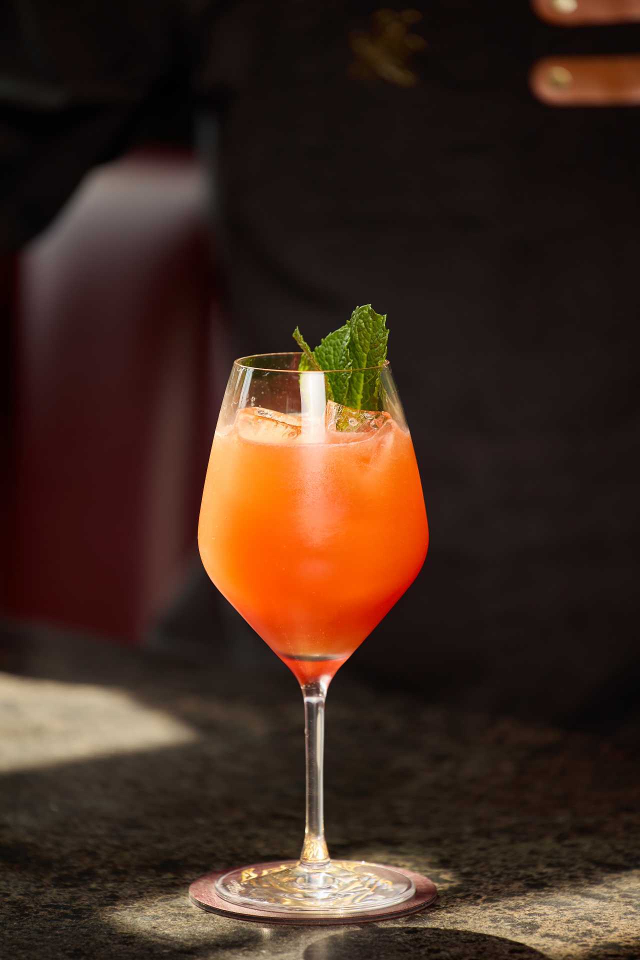 The best restaurants in Toronto | An orange cocktail at Lyla Toronto