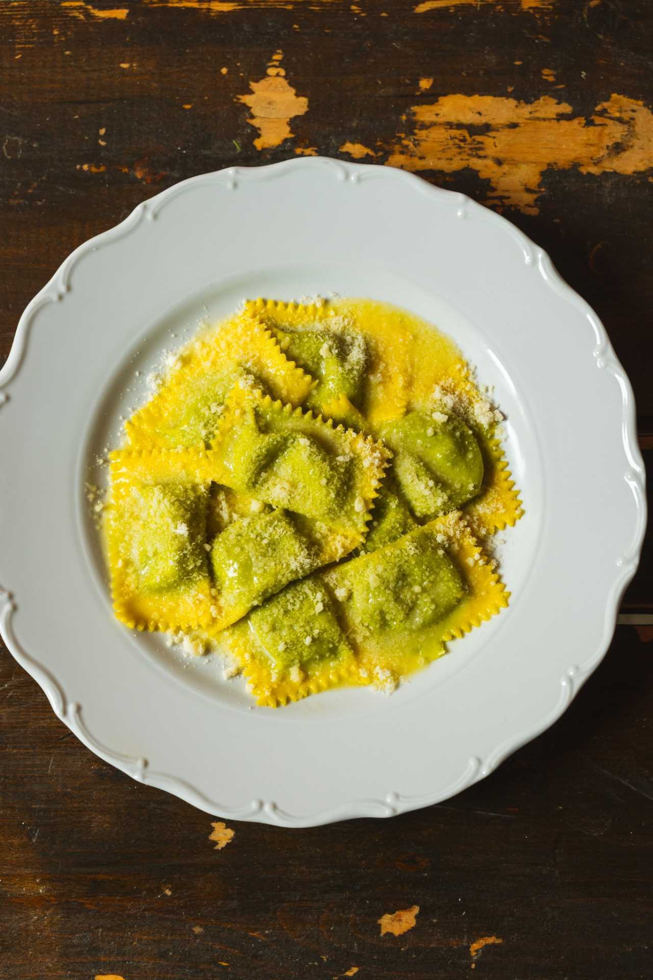 Farm-to-table dining in Qu&eacute;bec: Fresh ravioli at Pasta Pooks in Montreal