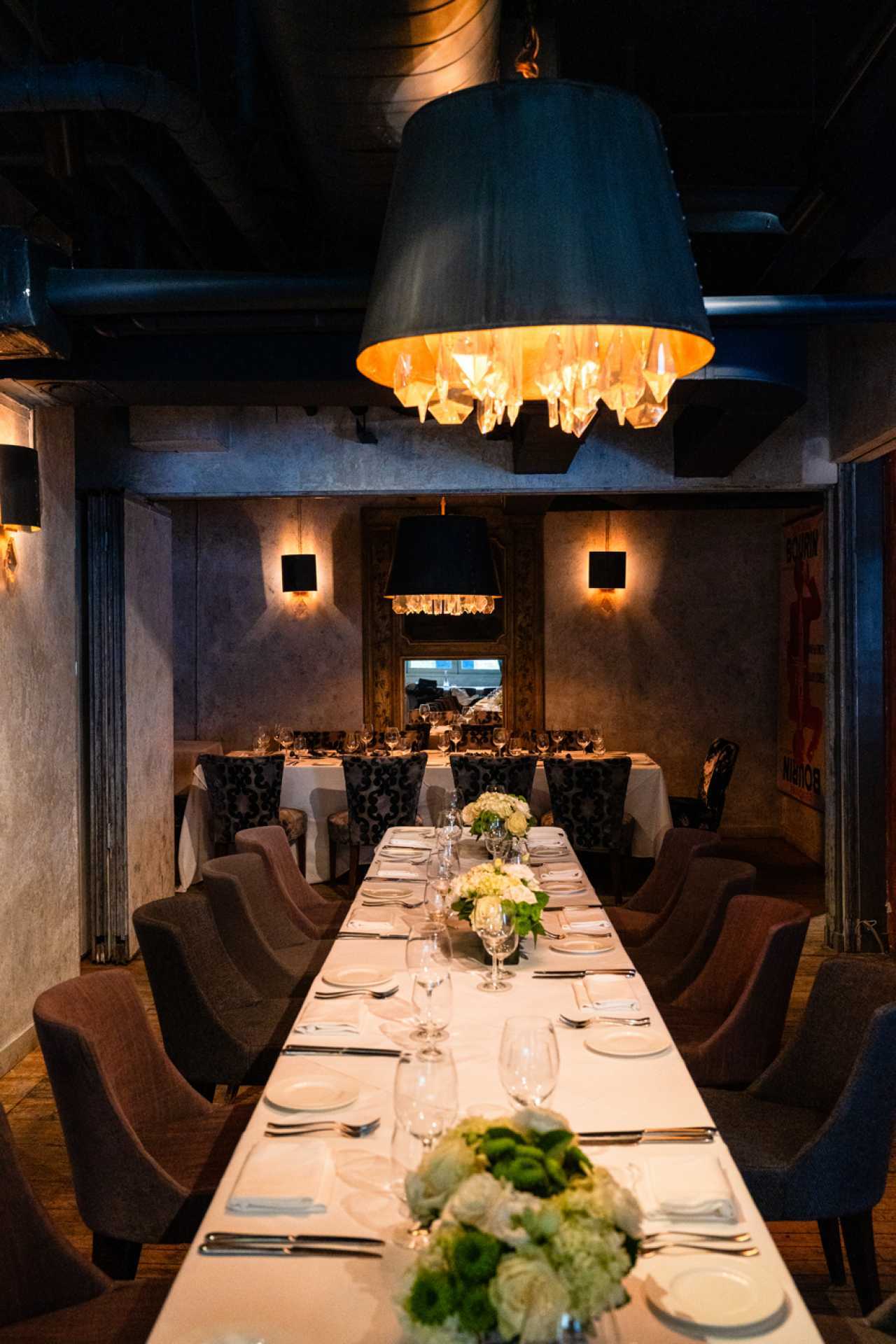 George Restaurant | A table inside the dining room at George Restaurant