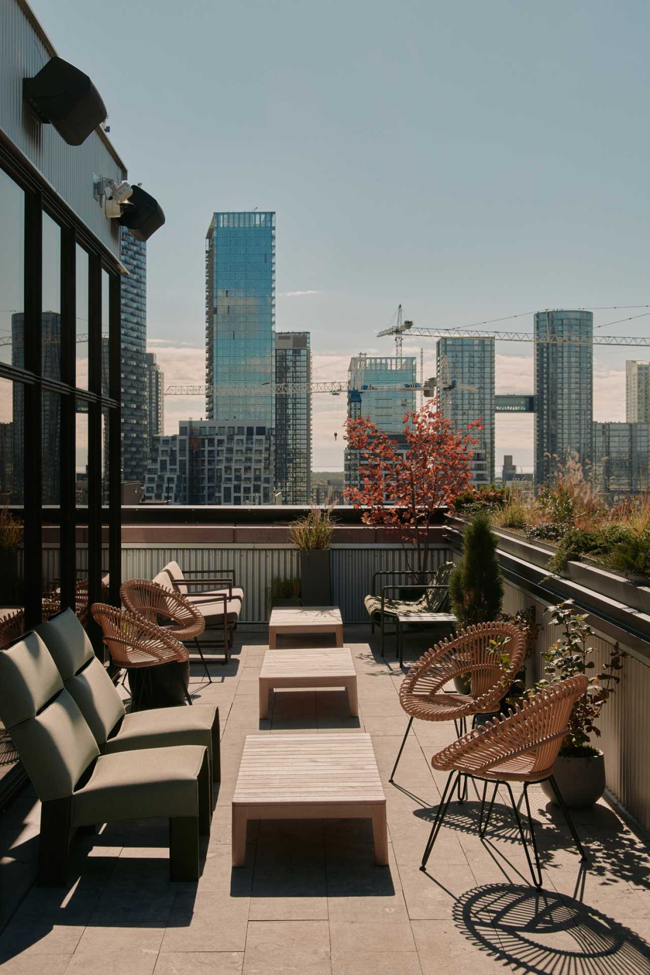 Best patios in Toronto | Evangeline's patio on Ace Hotel's rooftop