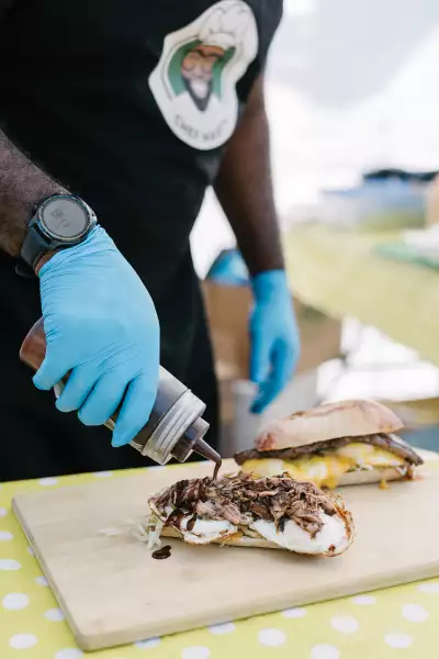 Deeply Rooted Farmers' Market | Chef Marty&rsquo;s Breakfast Sammies