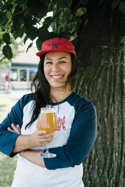 Deeply Rooted Farmers' Market | Sarabeth Holden of Red Tape Brewery