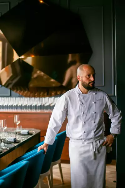 Patrick Kriss, owner of Alo Food Group and chef at one-Michelin-star restaurant Alo