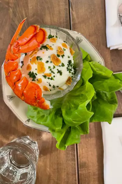 New restaurants in Toronto | Lobster salad at The Rosebud
