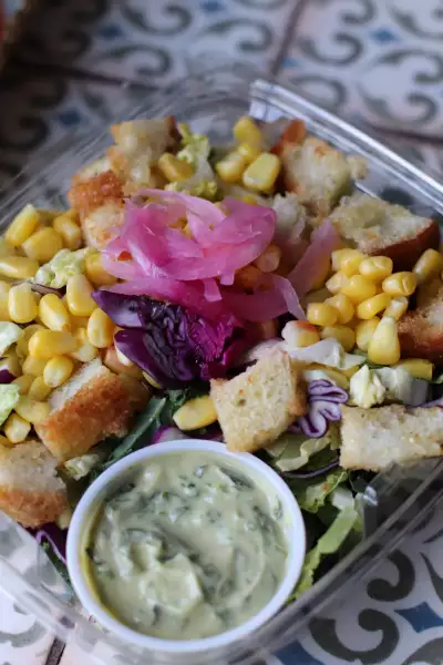 Leslie's Sandwich Room | The Chopped salad at Leslie's Sandwich Room