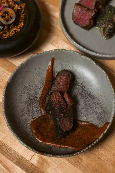 Ficoa tasting menu Toronto | Chef Jerry Quintero's 'Losing Duck' dish at Ficoa