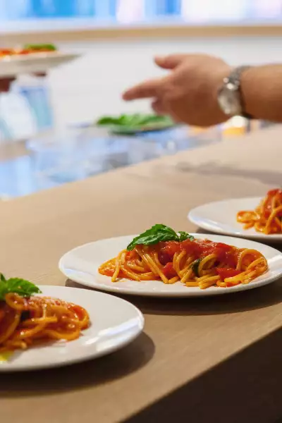 Best Italian restaurants in Toronto | Plates of pasta at Eataly, Toronto