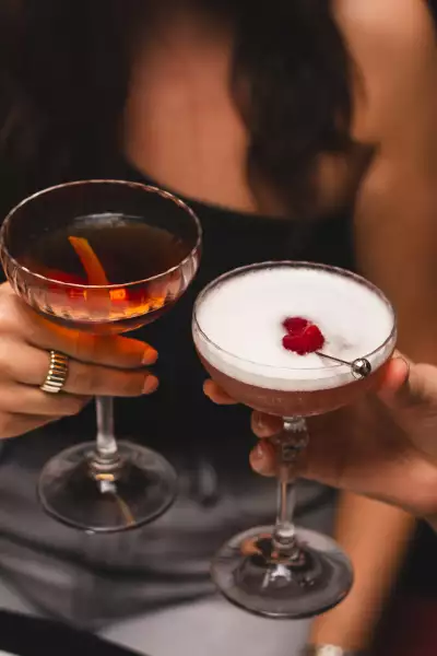 Cafe Renée, Toronto | Martinis at Cafe Renée
