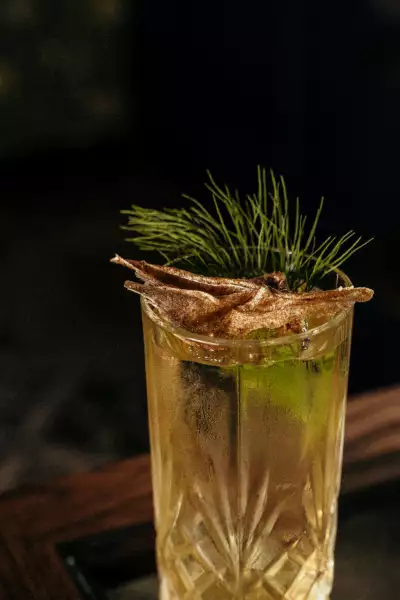 The best bars in Toronto | The Bonsoir Cheri cocktail at Prequel and Co. Apothecary