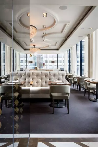 Romantic restaurants in Toronto | The dining room at The Chase