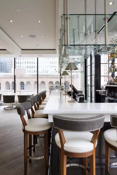 Romantic restaurants in Toronto | The bar inside The Chase