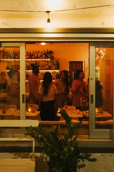 The best bars in Toronto | A view from outside looking in at Simpl Things