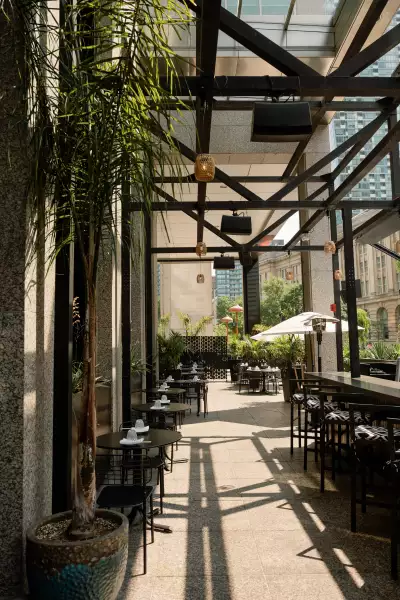 Where to watch the FIFA World Cup in Toronto | The patio at Chotto Matte