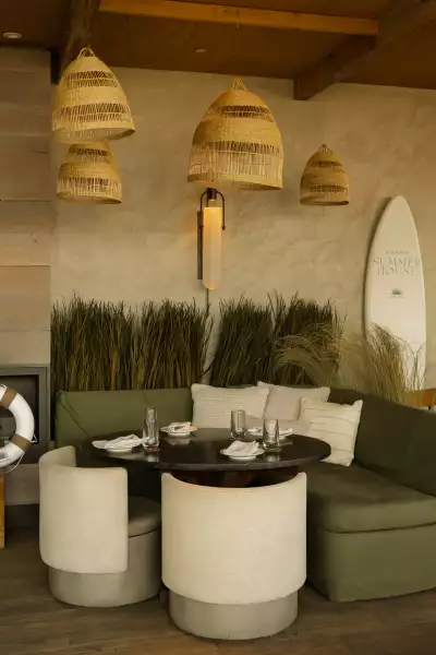 Where to watch the FIFA World Cup in Toronto | A cozy booth at Harriet's Summer House by Casamigos