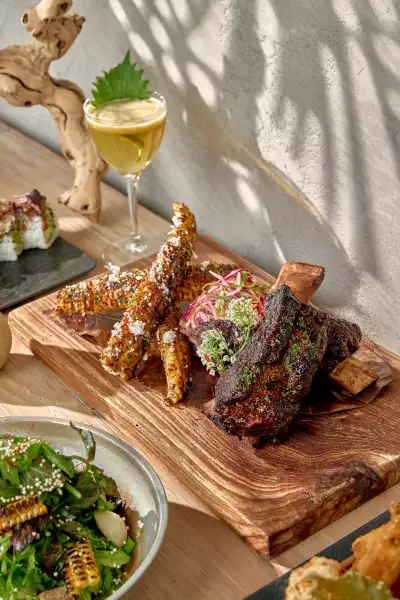 Where to watch the FIFA World Cup in Toronto | BBQ back ribs at Harriet's Summer House by Casamigos