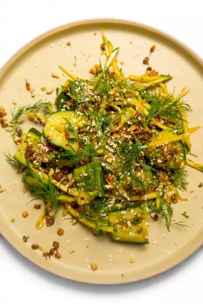 Summerlicious Toronto | A salad dish on the menu at Curryish for Summerlicious Toronto