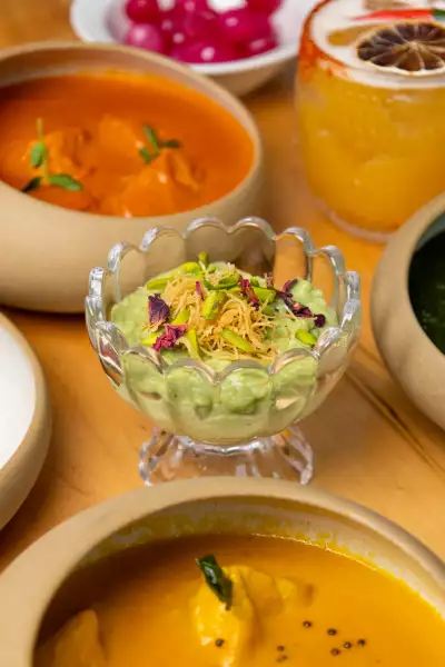 Summerlicious Toronto | The Pistachio Keer dish on the menu at The Cottage Cheese for Summerlicious Toronto