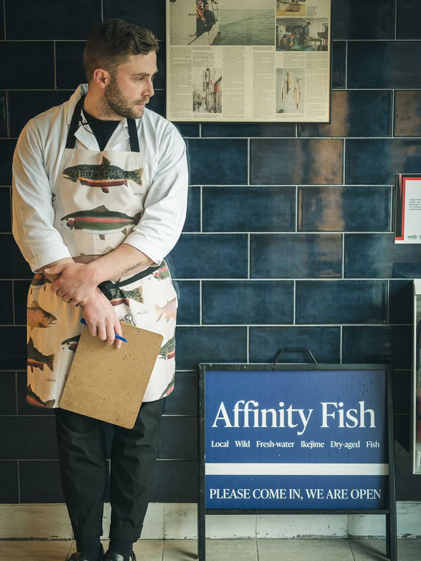 Affinity Fish Toronto | Matt Taylor in the shop on Dundas West Affinity Fish Toronto | Matt Taylor in the shop on Dundas West