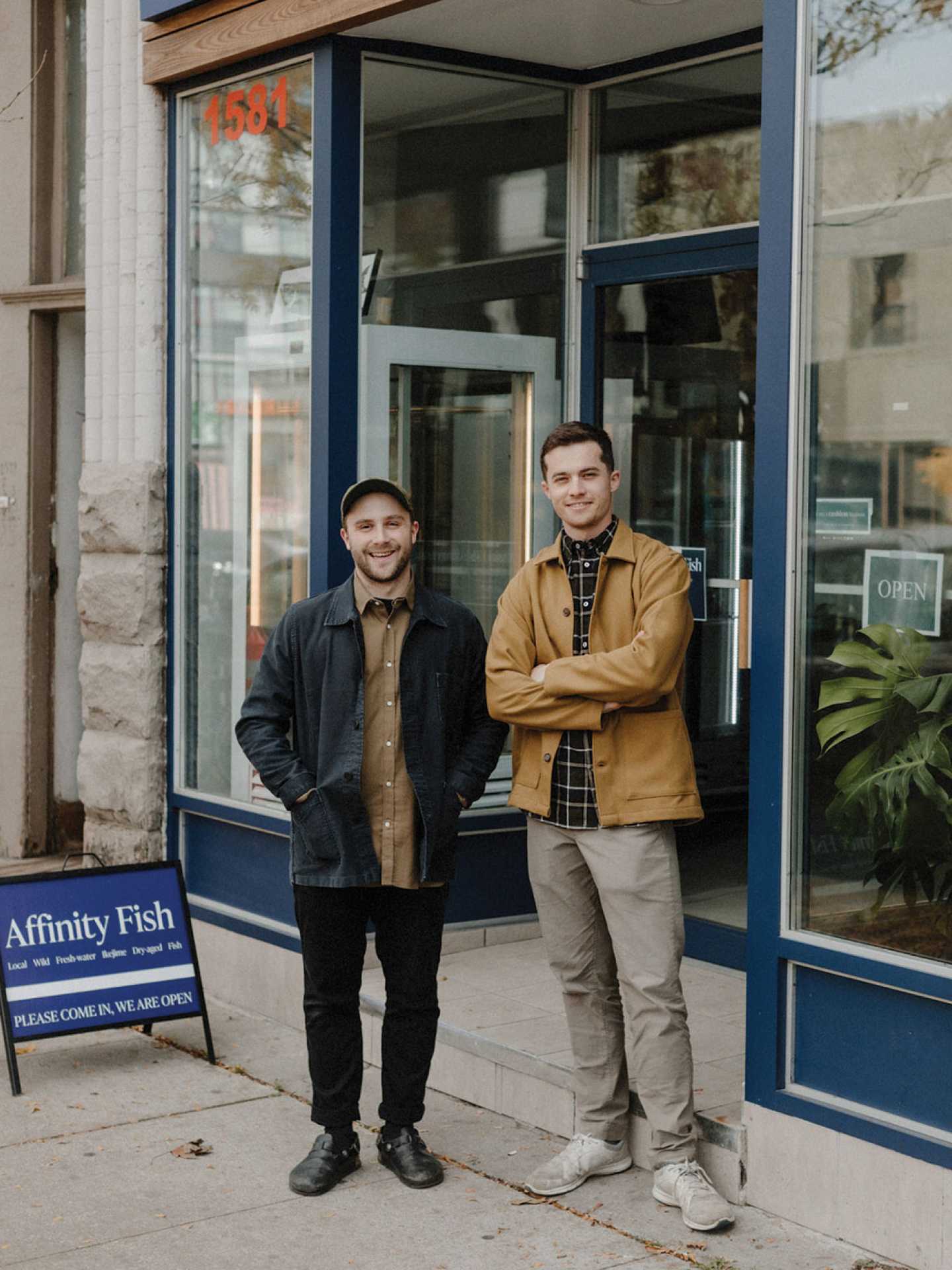 Affinity Fish Toronto | Co-founders Matt Taylor and Jon Klip Affinity Fish Toronto | Co-founders Matt Taylor and Jon Klip