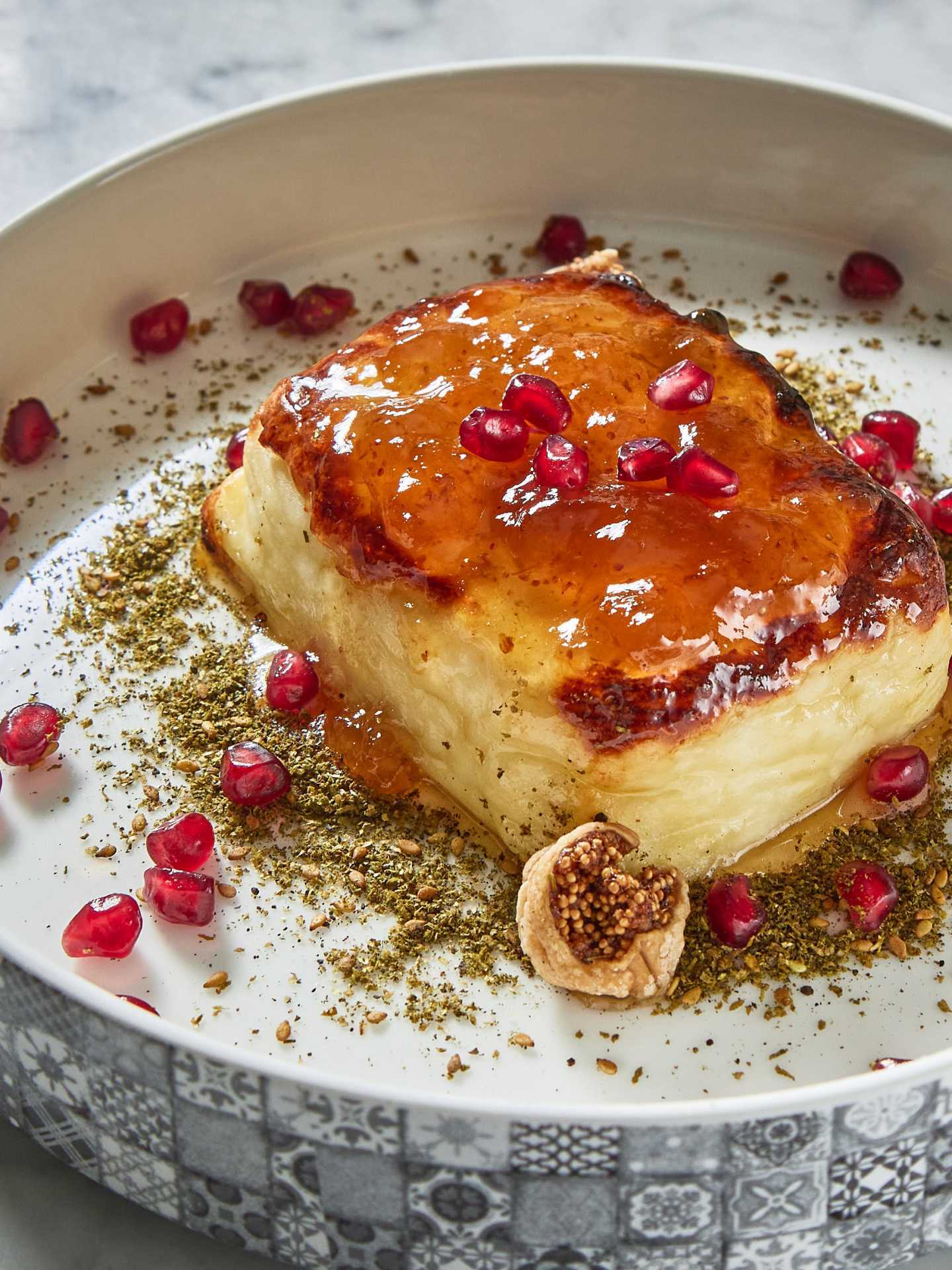 Miss Aida in Toronto | Halloumi with honey, fig jam, pomegranate and zaatar Miss Aida in Toronto | Halloumi with honey, fig jam, pomegranate and zaatar
