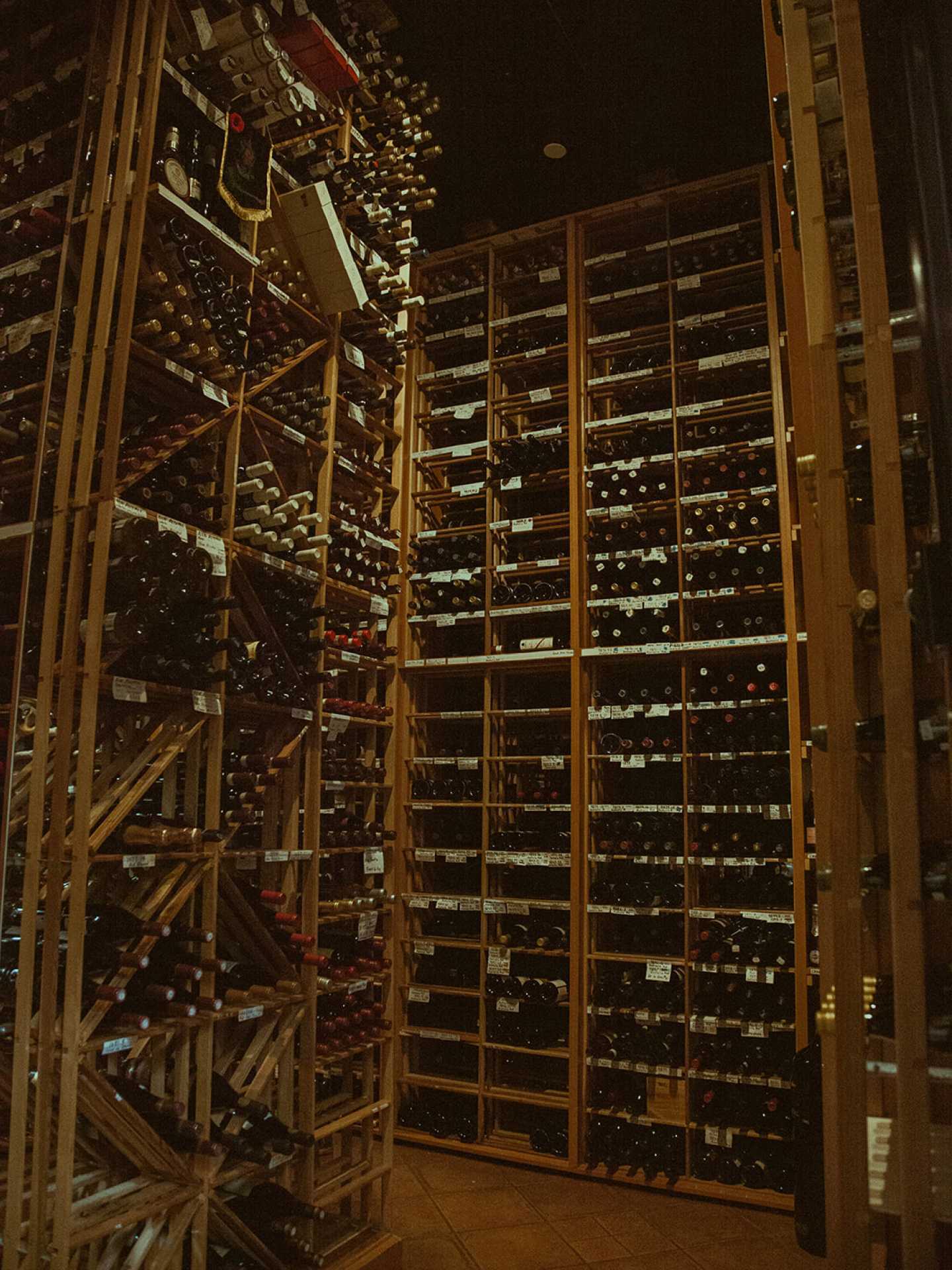 Via Allegro Ristorante | The wine cellar room at Via Allegro Via Allegro Ristorante | The wine cellar room at Via Allegro