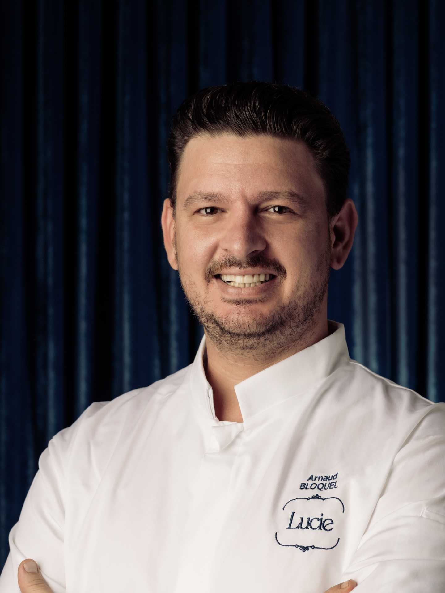 A portrait of chef Arnaud Bloquel A portrait of chef Arnaud Bloquel