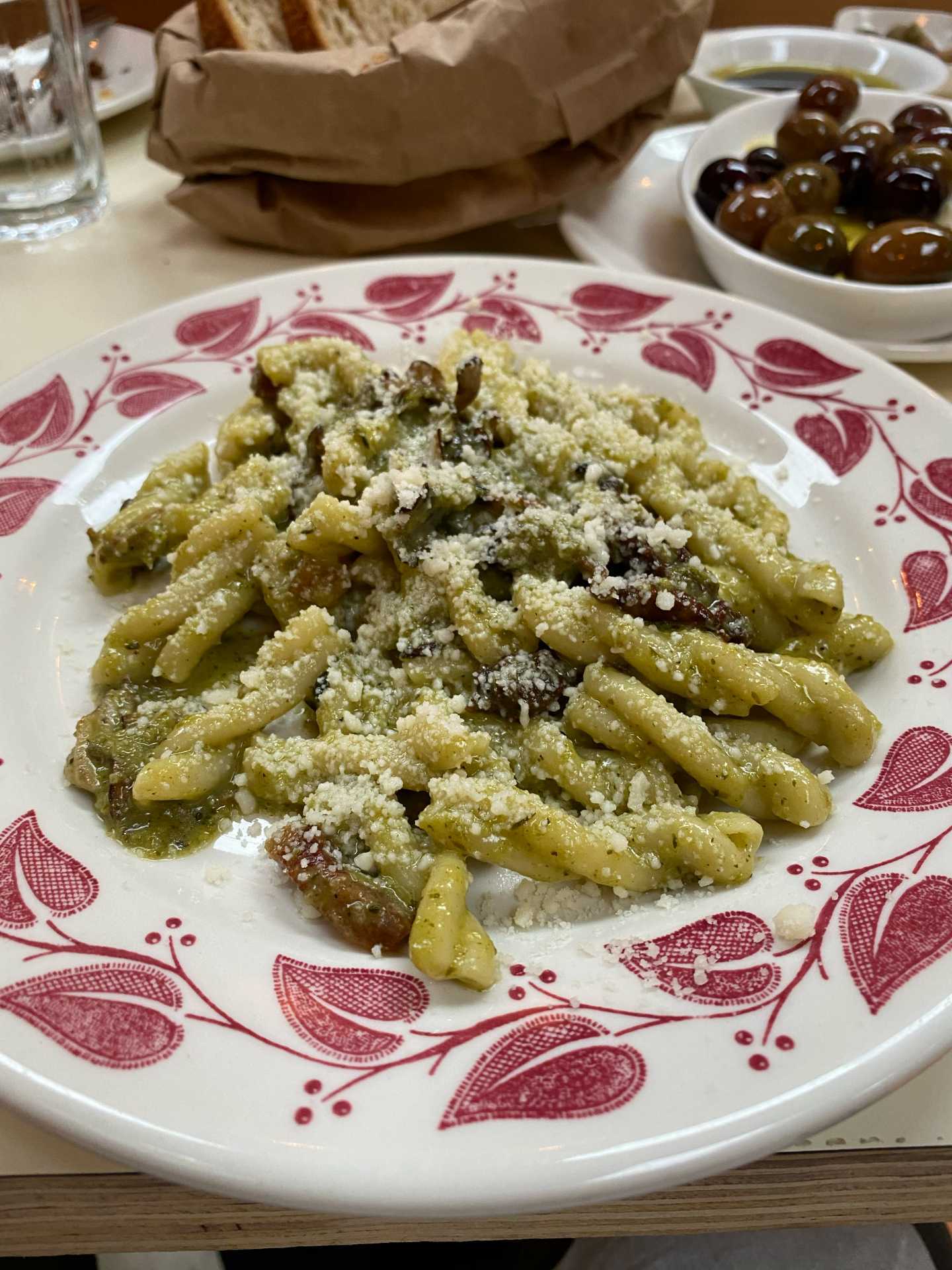 Best patios in Toronto | A pasta dish at Bar Vendetta on Dundas West