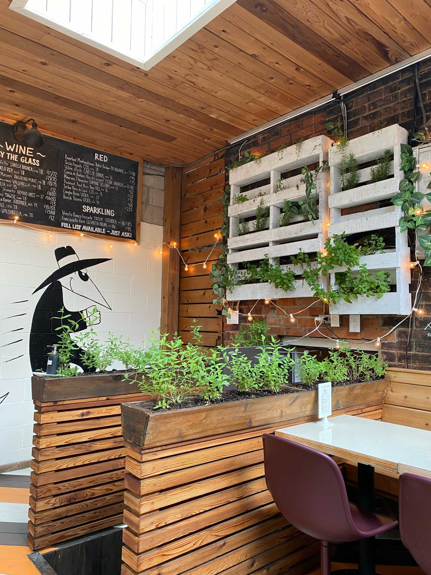 Best patios in Toronto | The back patio at Bar Vendetta on Dundas West