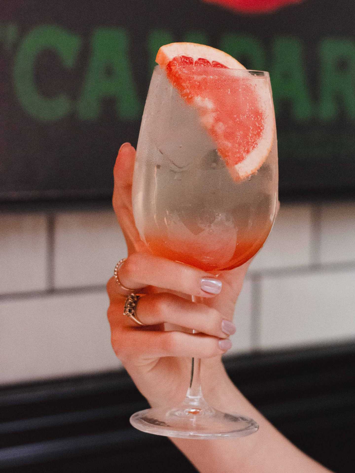 The best downtown Toronto restaurants | A pink cocktail at Cafe Renée