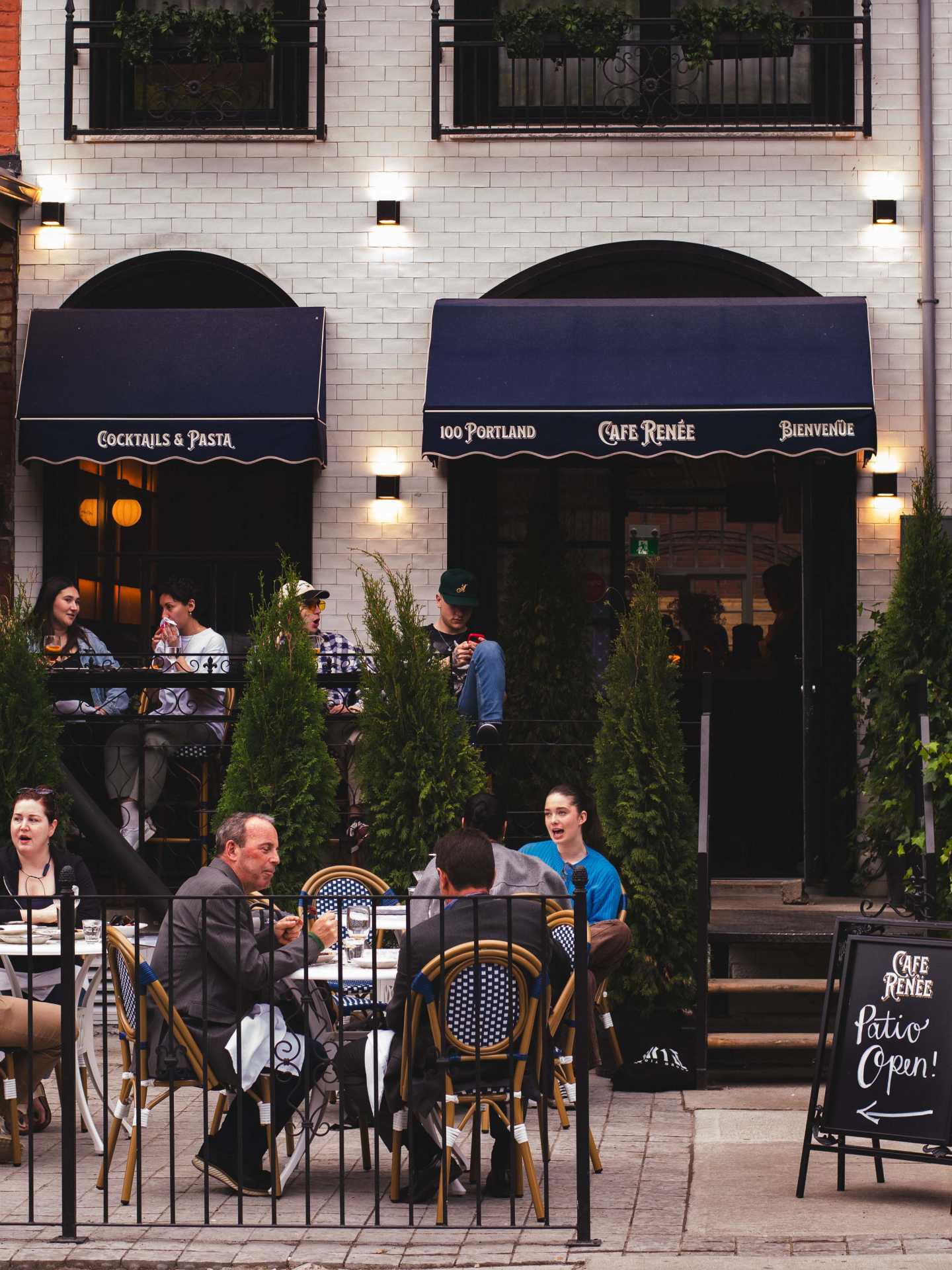 The best downtown Toronto restaurants | The exterior of Cafe Renée