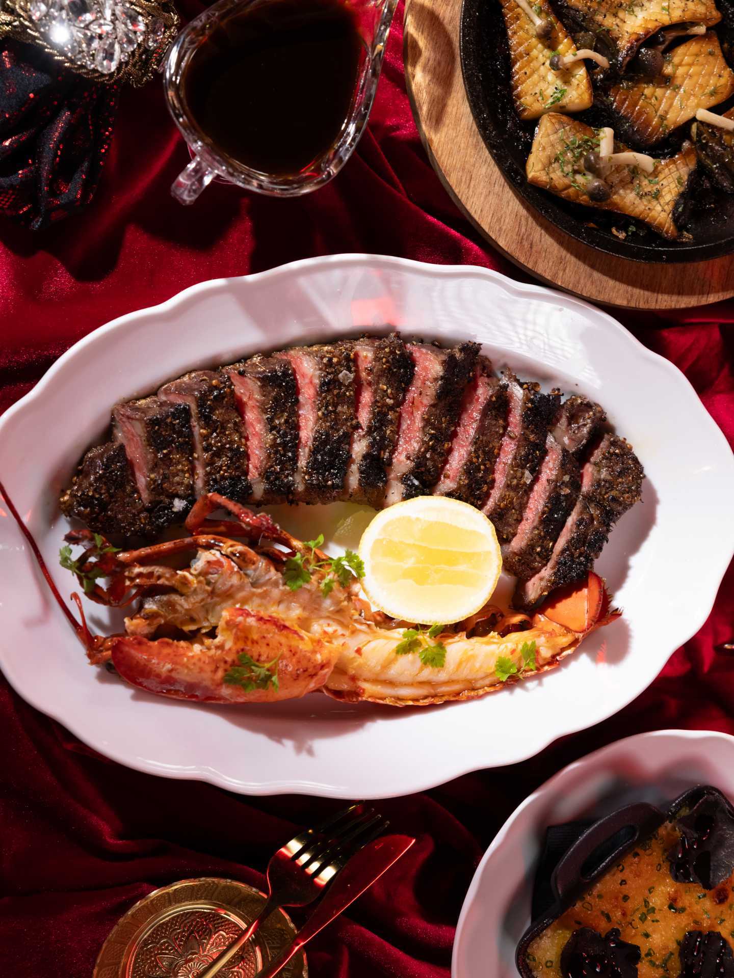 Best downtown Toronto restaurants | Steak and lobster at Maxime's restaurant in Toronto