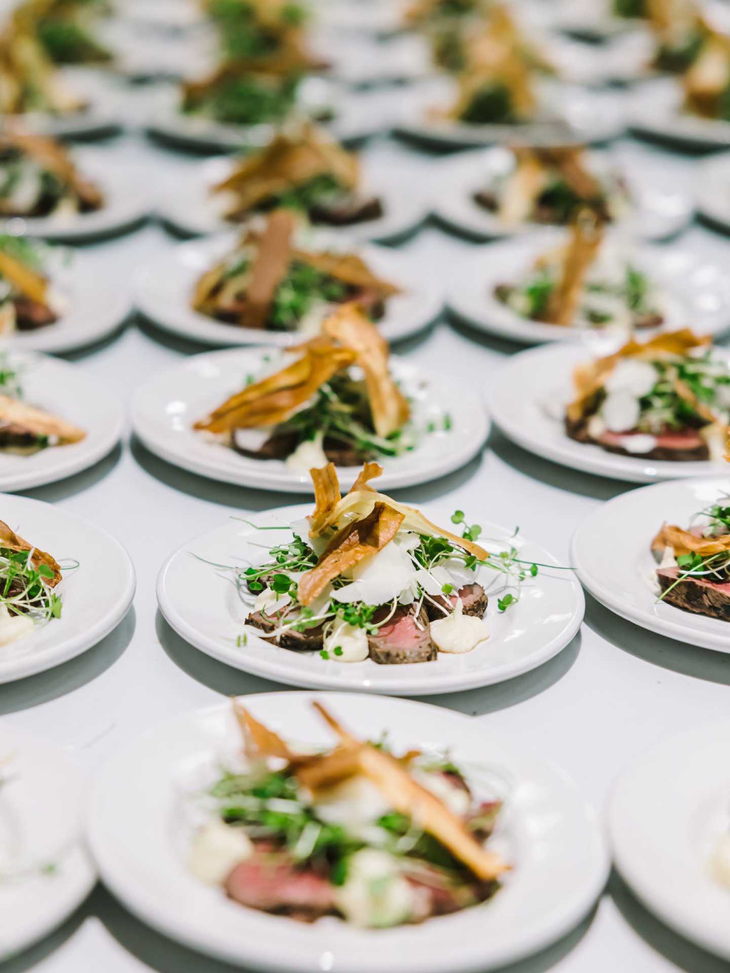 Indigenous food experiences in Canada | Plates of food at A Taste of the Atlantic