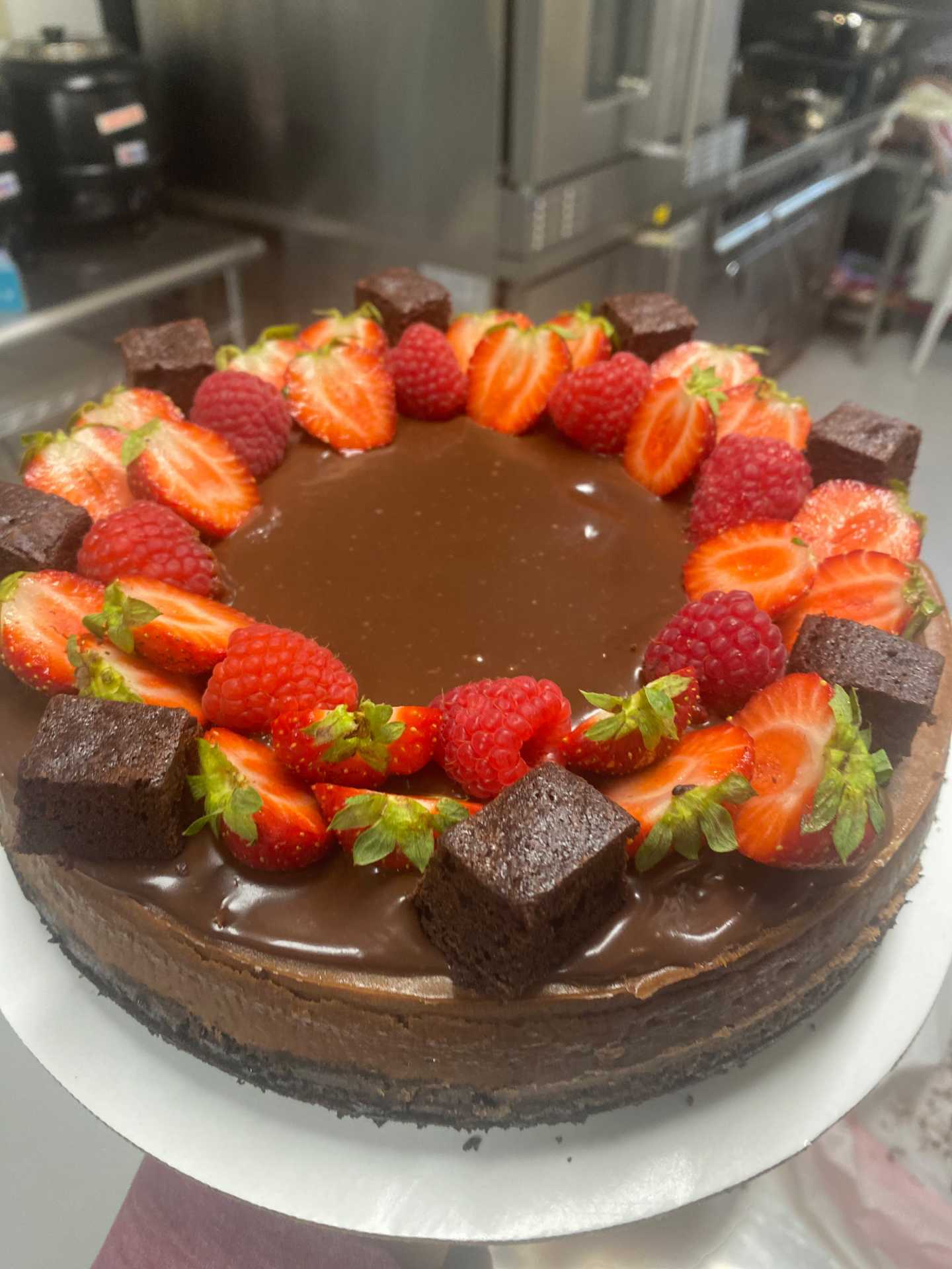 Indigenous food experiences in Canada | A chocolate cake at Jenna's Nut Free Dessertery