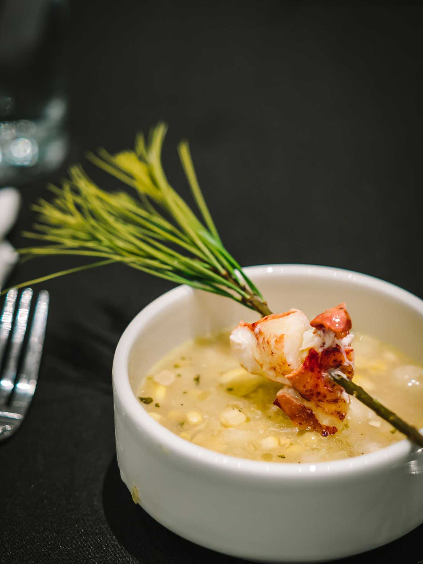 Indigenous food experiences in Canada | A bowl of soup at A Taste of the Atlantic