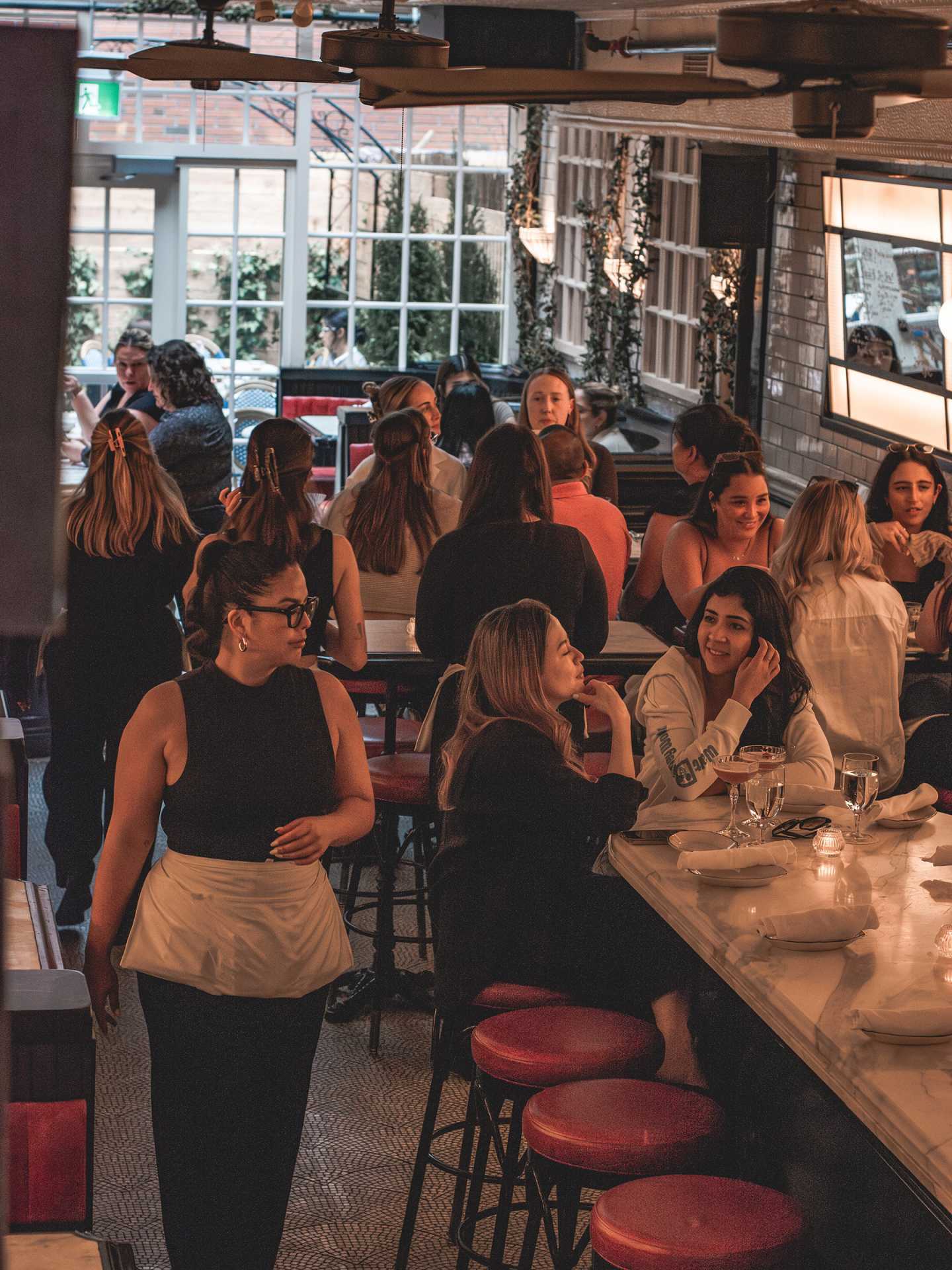 Best new Toronto restaurants | The crowd dining at Cafe Renee in Toronto