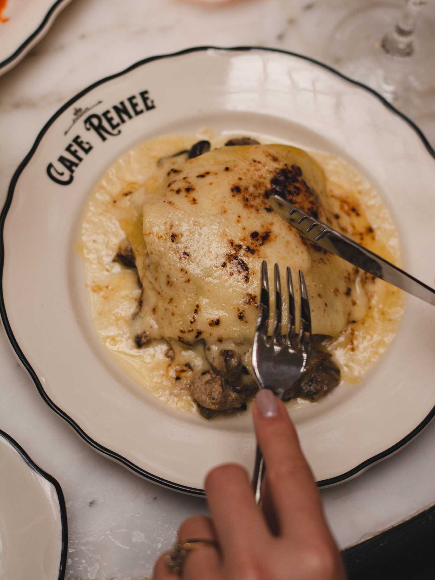 Best new Toronto restaurants | Lasagnia blanca at Cafe Renee in Toronto