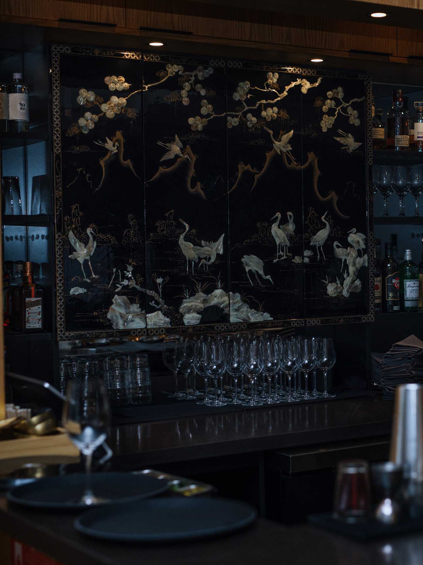 Best new Toronto restaurants | The art behind the bar at Takja BBQ House