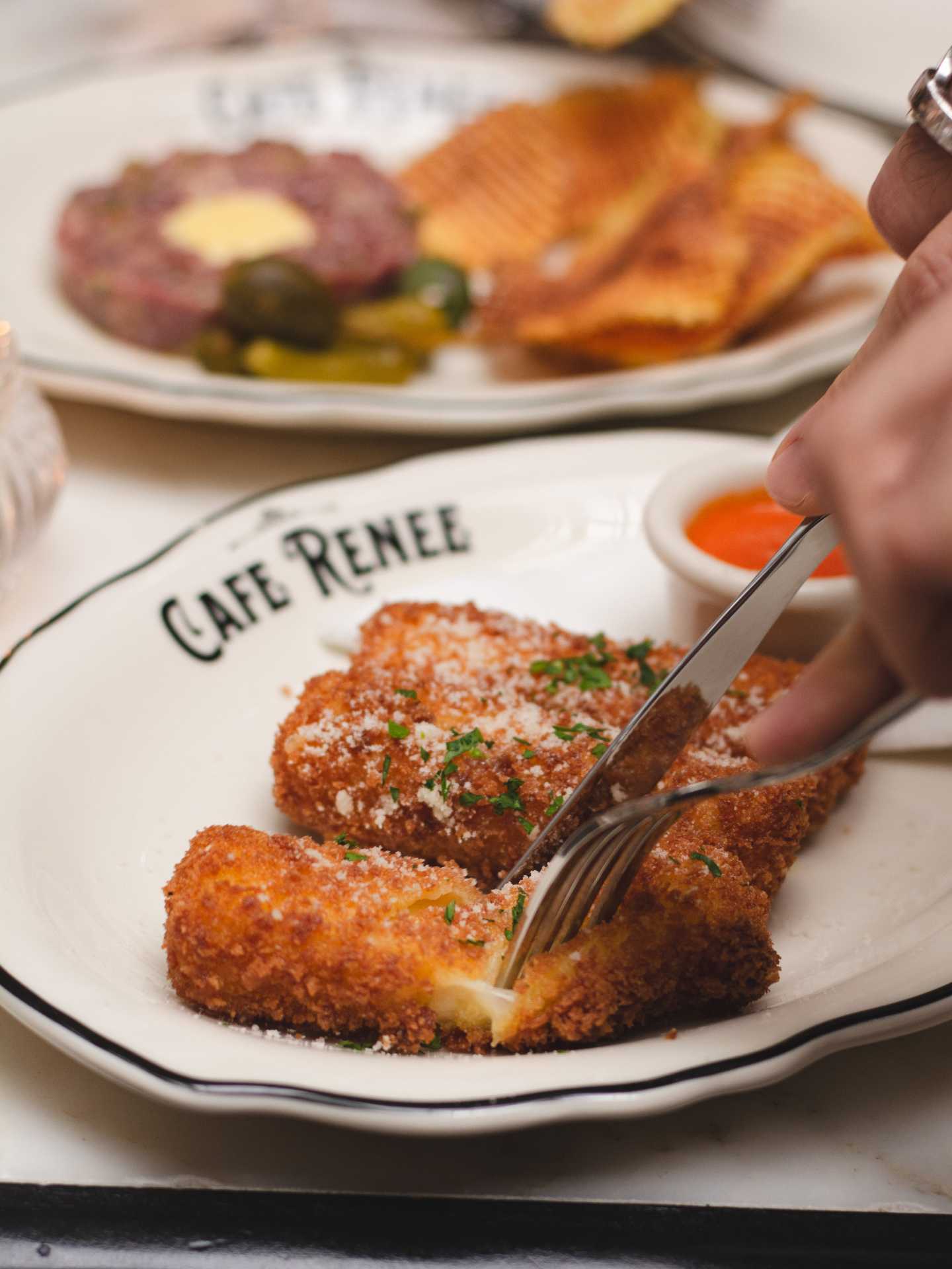 Cafe Renée, Toronto | Gruyère cheese sticks at Cafe Renée