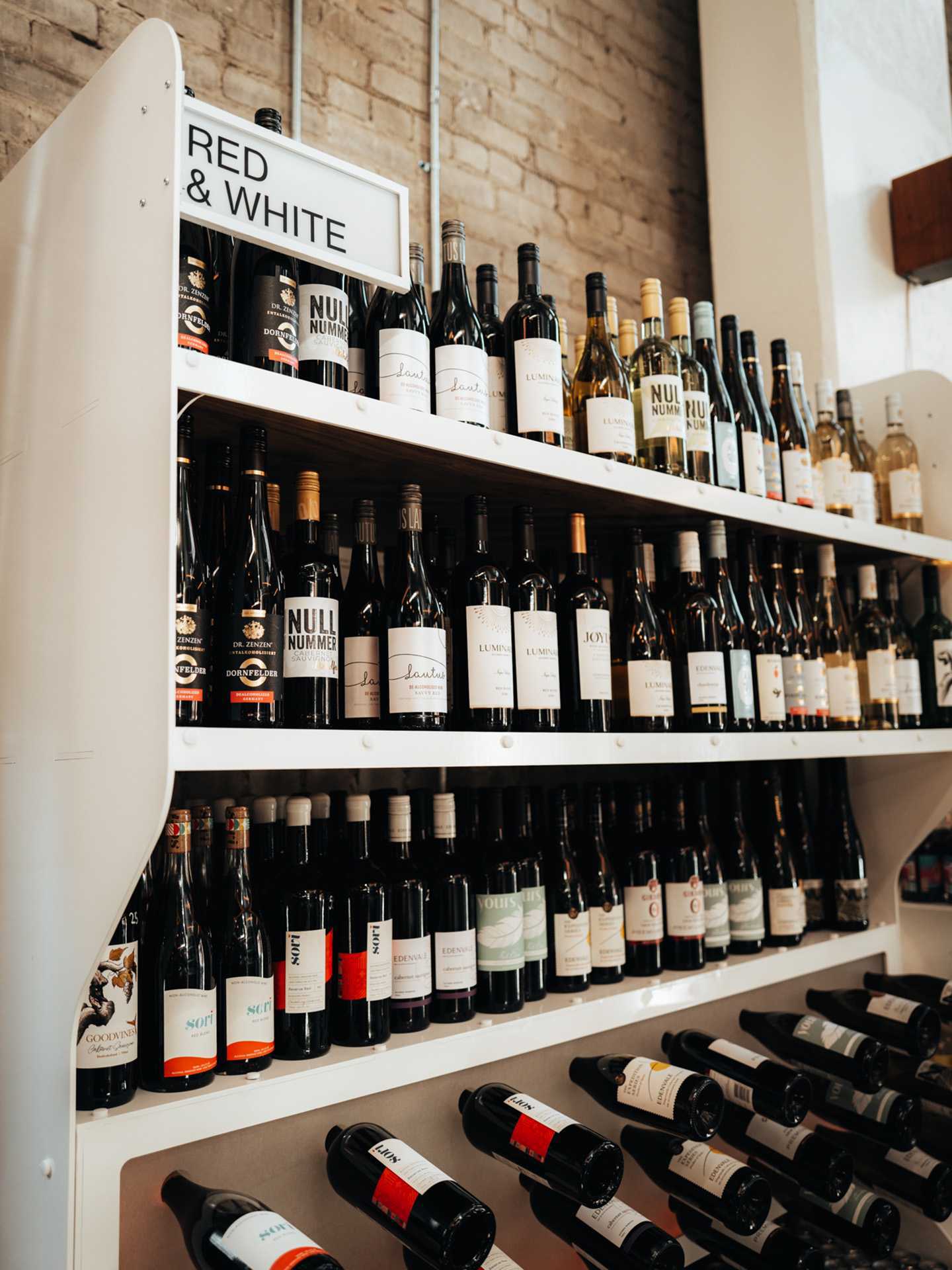 Non-alcoholic drinks | Non-alcoholic wine bottles at Sobr Market in Toronto Non-alcoholic drinks | Non-alcoholic wine bottles at Sobr Market in Toronto