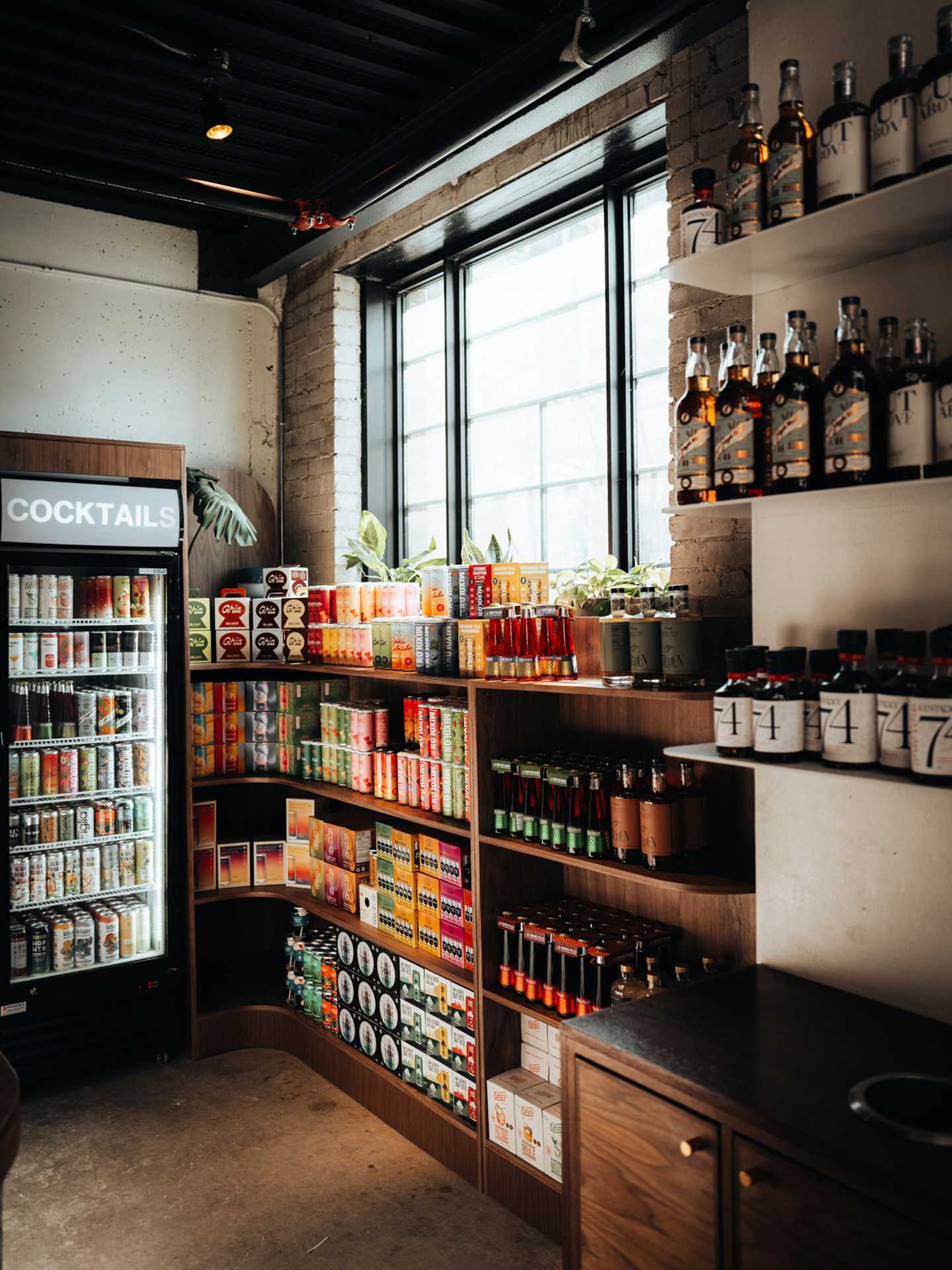 Non-alcoholic drinks | Colourful non-alcoholic products at Sobr Market in Toronto