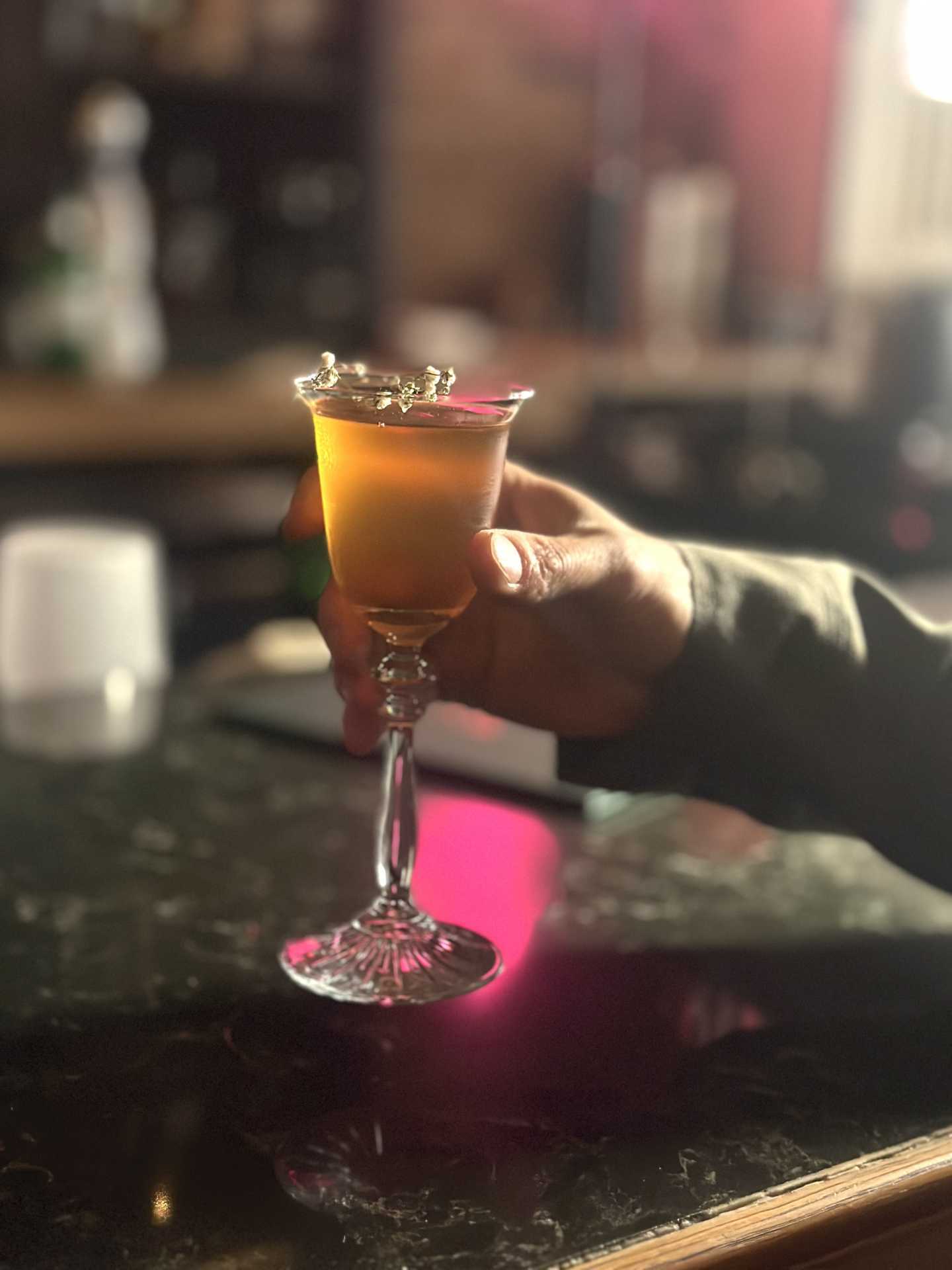 Strega Nonna cocktail at Wolfie Toronto